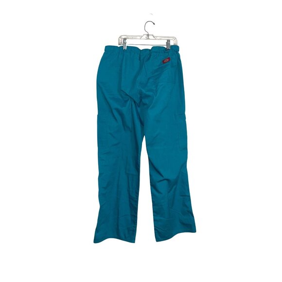 Dickies Teal Scrub Set V-Neck Top & Elastic Waist Pants Size LG/GG - Picture 9 of 16